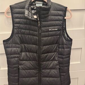 Columbia Black Omni Heat puffer Vest